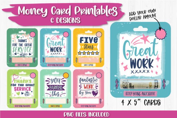 Download Tipping Money Card PNG Designs - Premium Bundle