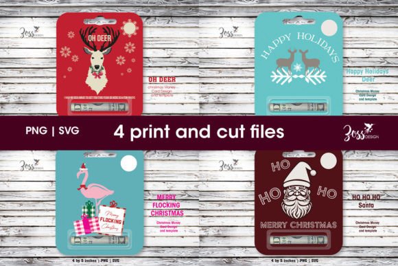 Download Christmas Lip Balm Money Card SVG - Premium Bundle